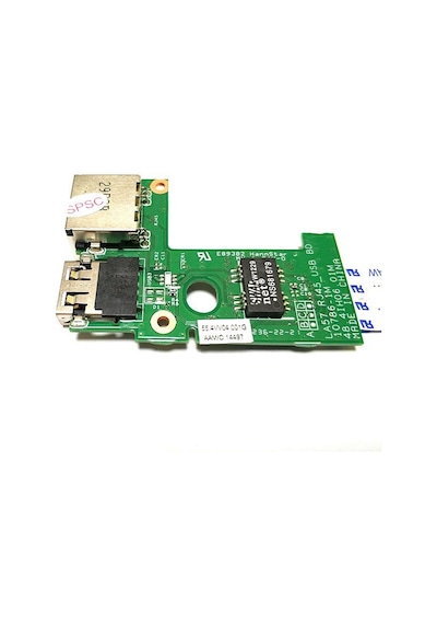 Lenovo Uyumlu V570 Notebook Usb Ethernet Lan Port Board 48.4Ih