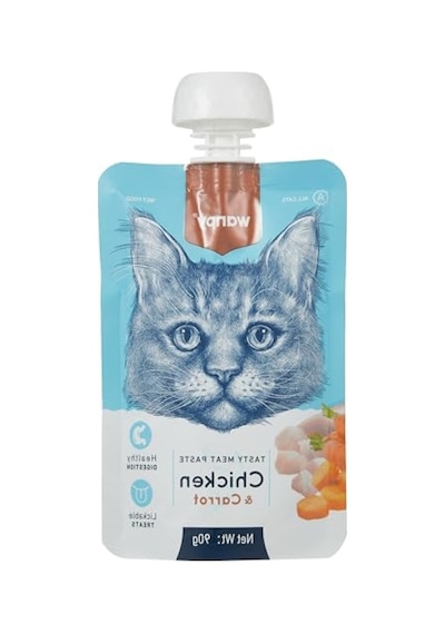 Taze Tavuklu Ve Havuçlu Kedi Et Ezmesi, 90 Gram