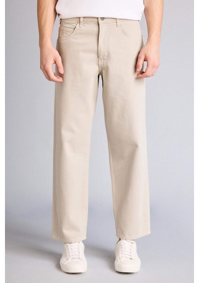 Defacto Loose Fıt Pantolon Bej