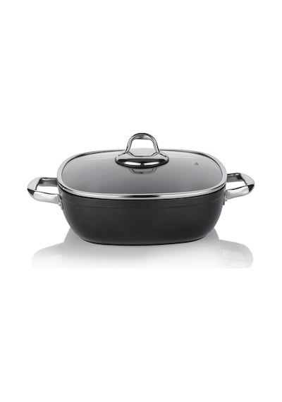 Schafer Gastronomie Master Y.Y.Tencere Seti - Ind-7 Parça-Siyah