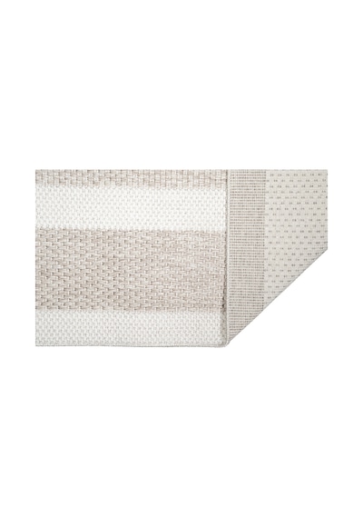 Modern Bej Çerçeveli Sisal Dokulu Salon Ve Oturma Odası Halısı Bej