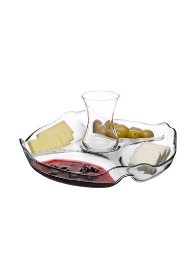 Paşabahçe Basic Bölmeli Tabak 252 Mm Çok Renkli