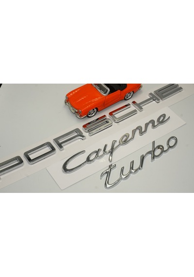 Dk Tuning Porsche Cayenne Turbo Bagaj 3m 3d Yazı Logo Amblem