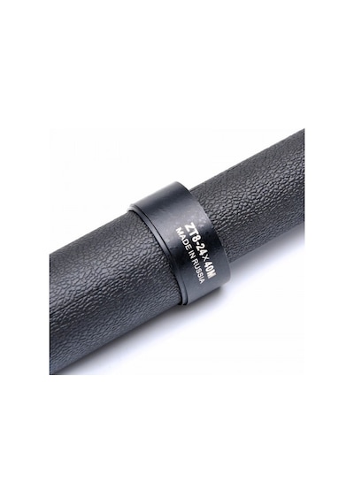 Zt8-24x40 Rus Model Tekli Dürbün - Süper Zoomlu - Deri Çantalı Füme