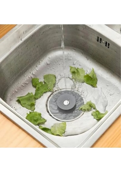 Çok Amaçlı Lavabo Gider Tıkacı Silikon Süzgeç Ve Tıpa Mutfak, Banyo, Küvet Uyumlu Plastik Diğer
