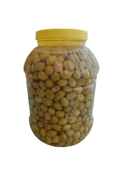 Salamura Çizik Yeşil Zeytin Pet 3 KG