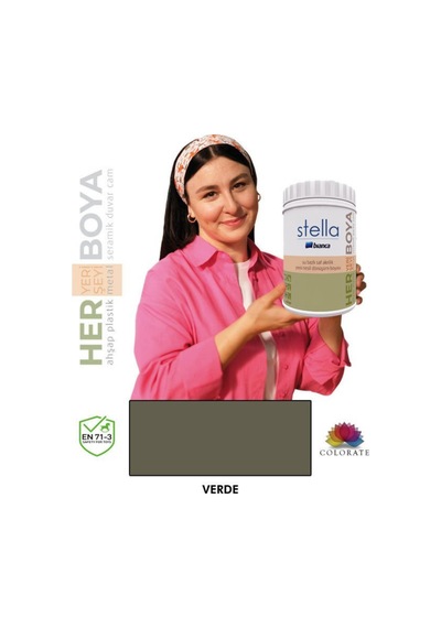 Stella Serisi Yeni Nesil Yüzey Dönüşüm Boyası - Verde Diğer