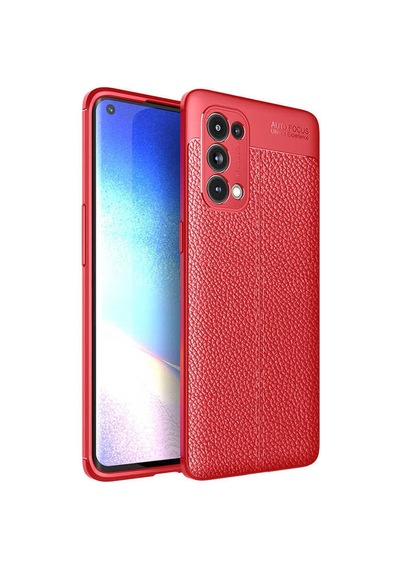 Oppo Reno 5 Pro 5g Kılıf Zore Niss Silikon Kapak Kırmızı