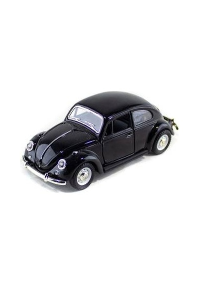 Metal Vosvos Araba Siyah Çek Bırak 12 - CM