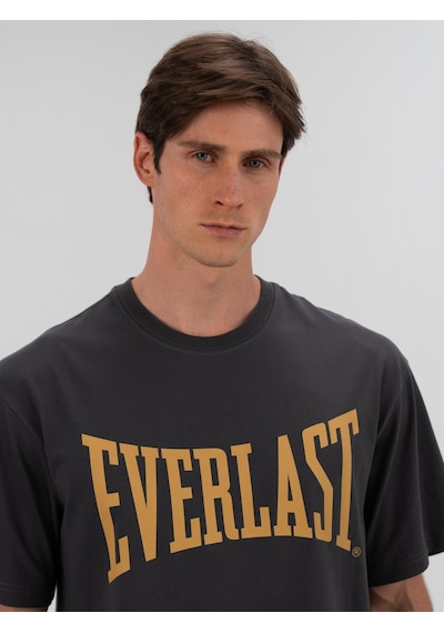 Everlast Ever Classics Comfort Logo Gri Erkek Tişört Gri