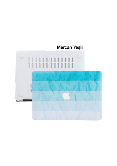 Apple Uyumlu MacBook Pro Kılıf 13 İnç Paint02 Eski Hdmı'lı Model 2012-2015 A1425 A1502 İle Mercan Yeşili