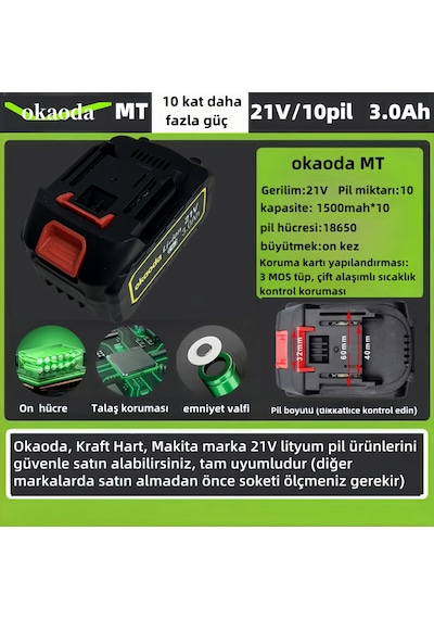 Şarj Edilebilir Lityum Pil Pil Yüksek Basınç