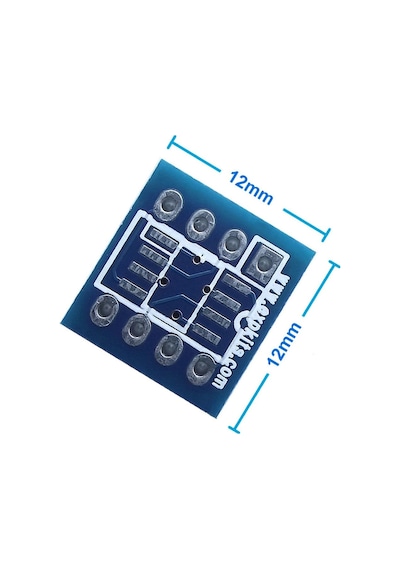 5 Adet Soıc8 To Dıp8 Smd Çevirici Pcb Sop8 Elektronik Devre Kart