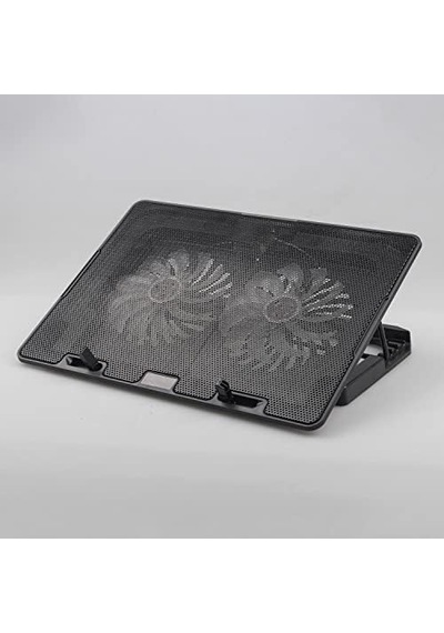 Windy Led Aydınlatmalı Notebook Soğutucu Siyah