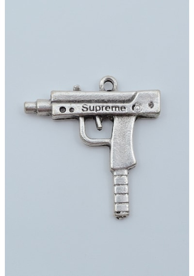 Uzi Gümüş Kaplama Kolye Ucu Kod 1477 Gümüş