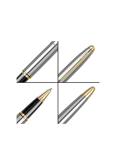Scrikss Knight 88 Roller Kalem Krom Altın Genel