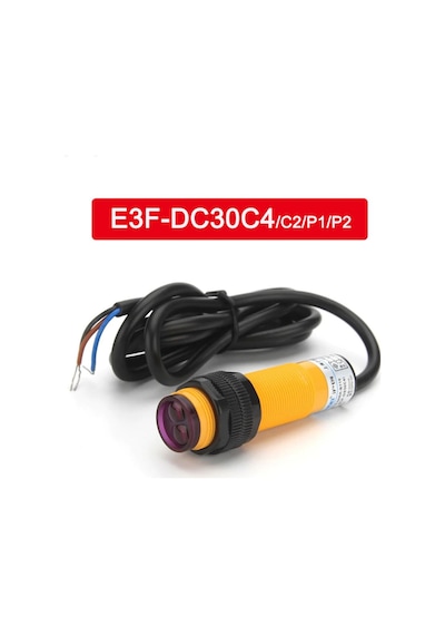 E3f-ds30c4 Ir Kızılötesi Mesafe Sensörü Mz80 Npn No Infrared Optik 30cm Engel Algılayıcı Proximity