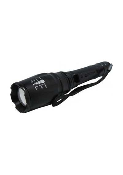 Blackwatton Wt-241 Tx6 Şarjlı Zoomlu El Feneri N11.178 Siyah
