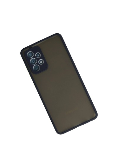 Muratech Newface Samsung Uyumlu Galaxy A72 Kılıf Montreal Silikon Kapak - Lacivert