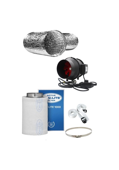 1100 M3 Can Lite Karbon Filtre Eco Fan Seti