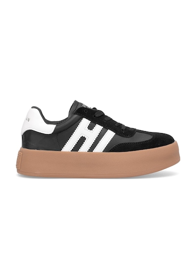 Lufian 121230050 Mira Kadın Hakiki Deri Klasik Sneaker Siyah Siyah