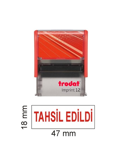 Trodat İmprint 12 - Tahsil Edildi Kaşesi