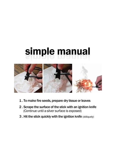 Survive Magnezyum Çubuğu Ateş Başlatıcı Çakmak Taşı Ahşap