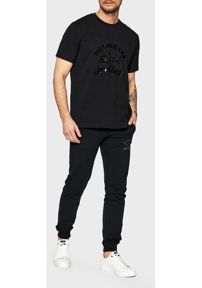 Paul & Shark Erkek T Shirt 22411075 011 Siyah