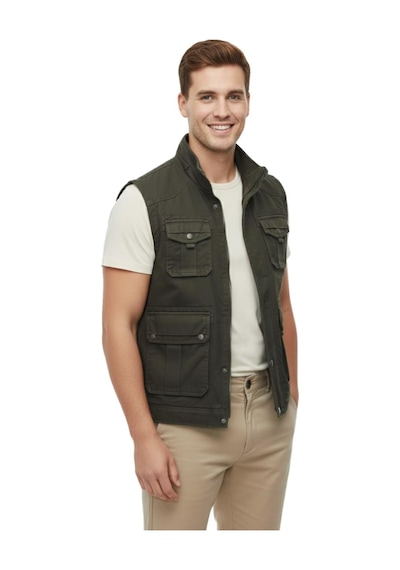 Dynamo Erkek Kışlık İçi Peluş Spor Avcı Yelek 4100 Bgl-st04996 Haki Dynamo Erkek Kışlık İçi Peluş Spor Avcı Yelek 4100 Bgl-st04996 Haki