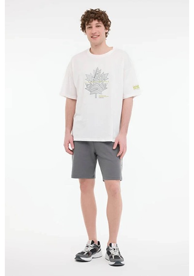 Lumberjack Ml Bera 11trv38 5fx Ekru Erkek T-shirt 102007762 Ekru