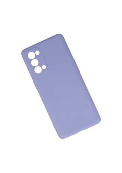 Reno 5 Pro Kılıf Nano İçi Kadife Silikon - Lila Bz8683140232832
