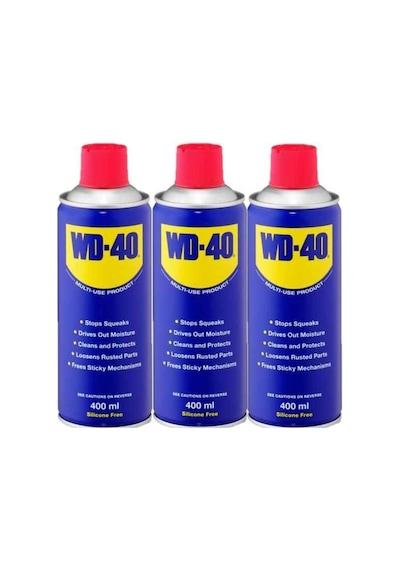3 Adet Pas Sökücü Sprey Wd-40 400 ML