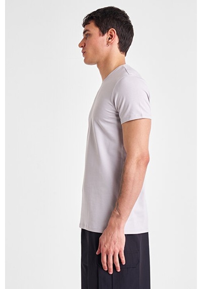 Lescon Erkek Kısa Kollu T-shirt 25s-1225-25y Gri
