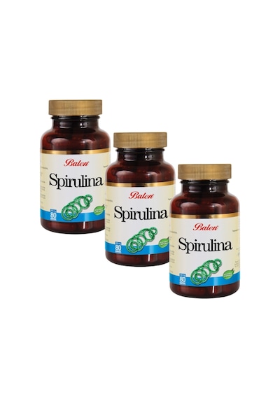 Balen Spirulina 375 MG 80 Kapsül 3 Adet