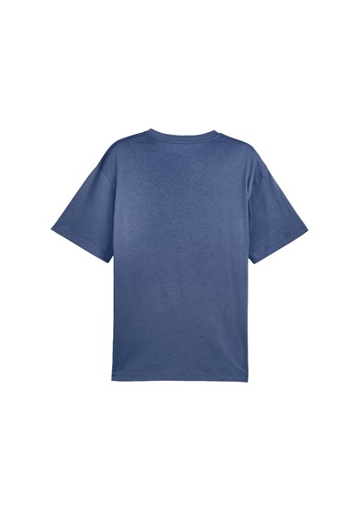 Puma Puma Ess Relaxed No. 1 Logo Tee Erkek Mavi Tişört 1024 Lacivert