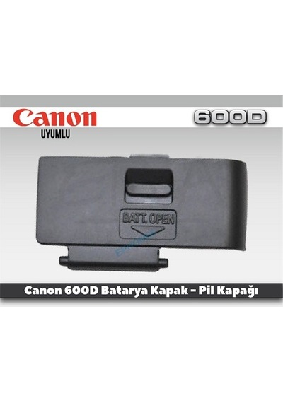 Tewıse Canon 600D Uyumlu Batarya Kapak - Pil Kapağı