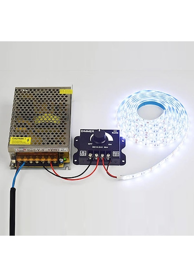 DC 12V – 24V 30A Led Sürücü Dimmer  360W 720W Led Sürücü Voltaj A