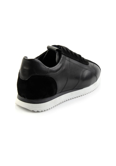 Bambi Siyah Leather Erkek Sneaker E01440030102 Siyah