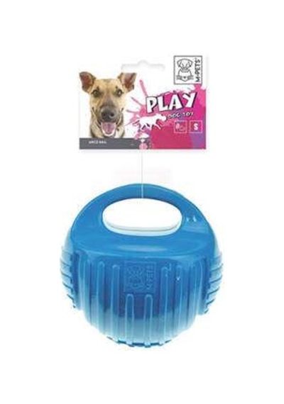 Kauçuk Top Köpek Oyuncağı Mavi Small 7,7 Cm