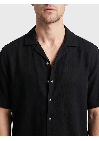 Lcw Limitless Siyah Regular Fit Erkek Dokulu Gömlek Lcw Limitless Siyah Regular Fit Erkek Dokulu Gömlek