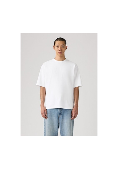 Levi's Heavyweight Loose Tişört-16367 Stacked Snowflower Tonal White