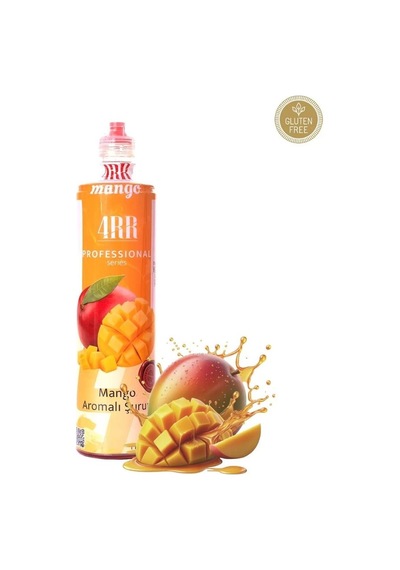 4rr Mango Aromalı Kahve & Tropikal İçecek & Kokteyl Şurubu 750 Ml