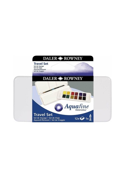 Daler Rowney Aquafine Travel Set 12'li