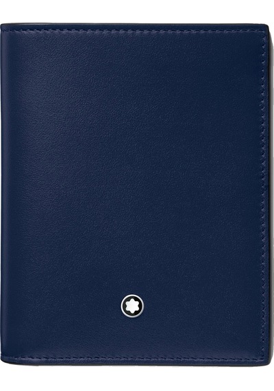 Mont Blanc Montblanc Meisterstück Compact Cüzdan 6 Cc 131695 Lacivert