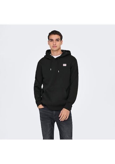 Only & Sons Dawson Erkek Siyah Sweatshirt 22033194-jbk Siyah