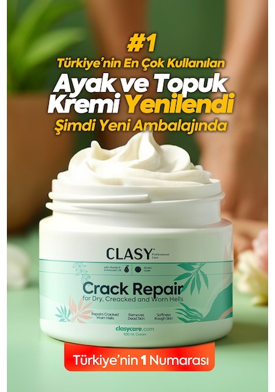 Ayak Ve Topuk Çatlak Kremi, Ayak Bakımı, Ayak Kokusu Ve Topuk 100ml
