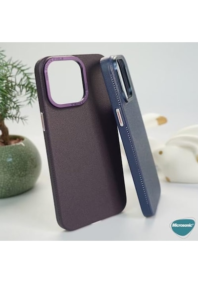 Apple iPhone 15 Plus İçin Kılıf Metalist Leather Mavi Apple iPhone 15 Plus İle Uyumlu Kılıf - Mavi