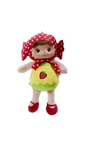 Karsan Büyük Çilek Peluş Bez Bebek 45 Cm A18260