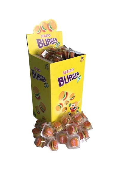 Bebeto Burger Xs Şekerleme 10 G 80 Adet