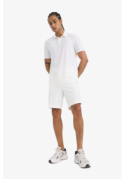 DeFactoFit Standart Fit Sporcu Kısa Paça Dokuma Şort E4136AX25SMWT34
